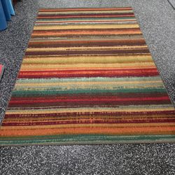 Beautiful Rustic Indoor Outdoor 5 X 8 Rug
