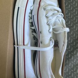 Brand new White Converse