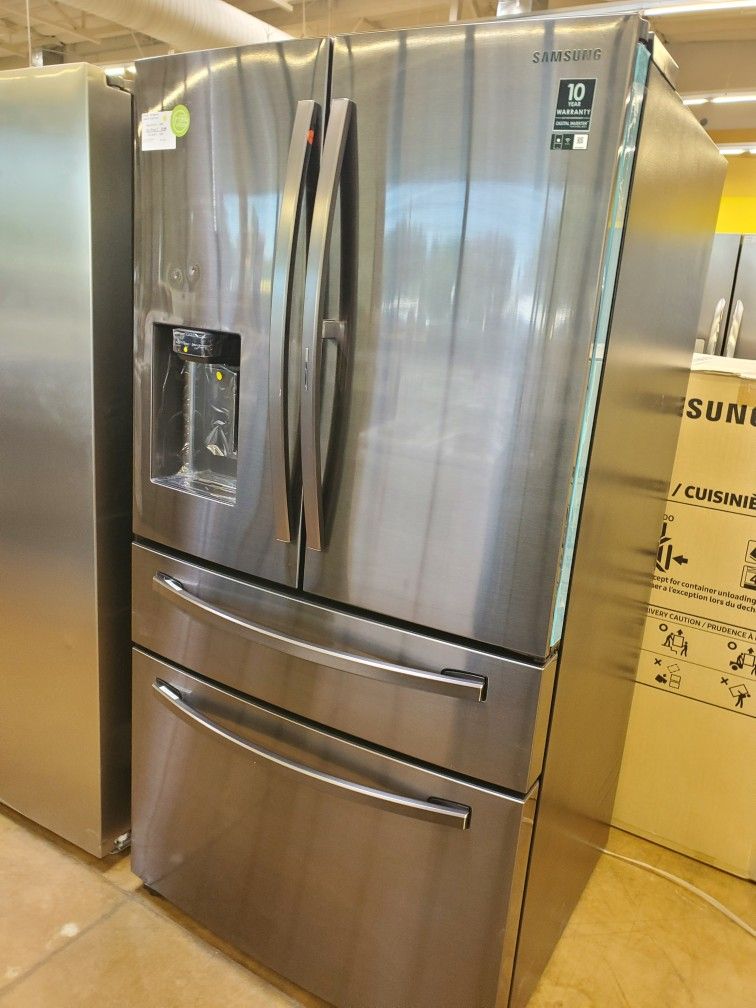 Samsung French Door Black Stainless Steel Refrigerator