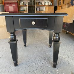 Black End Table