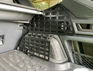 ADF Black Molle Panel Cargo Organizer