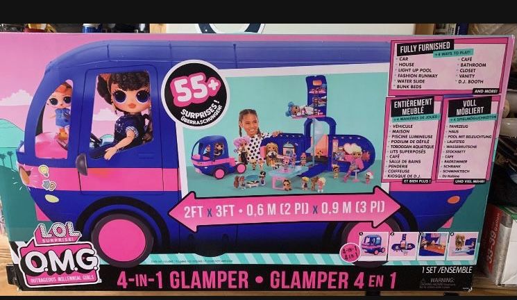 LOL Surprise 4 In 1 Glamper55+ Surprises NEW