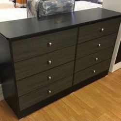 Dresser 8 Drawers Compress Wood