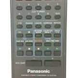 🎵 Used Genuine OEM Panasonic RAK-SC307WM Audio System Remote Control