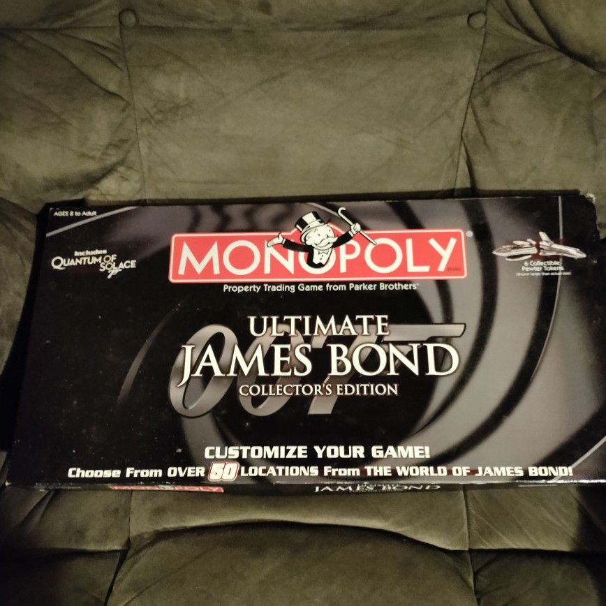 Monopoly James Bond Edition Boardgame