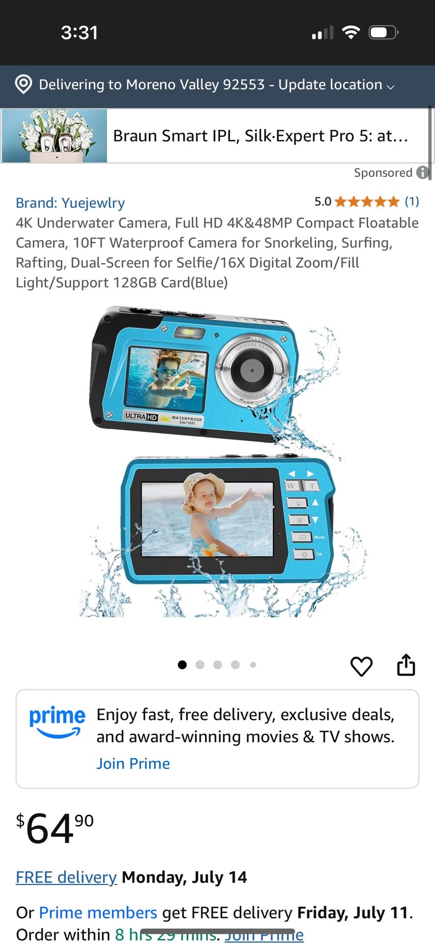 Water Proof Camera