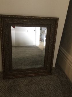 Mirror Brown/Copper 12” x 13 3/4”