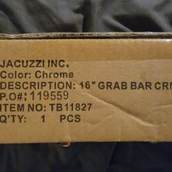 Jacuzzi 16in Chrome Grab Bar
