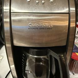 Cuisinart Programmable Grind And Go Coffee Pot