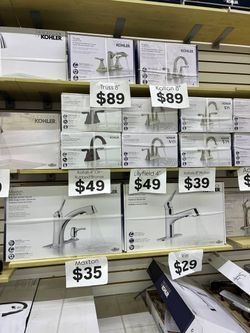 💥 KOHLER CLEARANCE! Kitchen & Bath Faucets $29+!