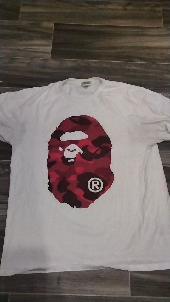 Bape Color Camo Big Ape Head Tee