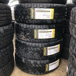 265/75/16 New Tires A Plus AT