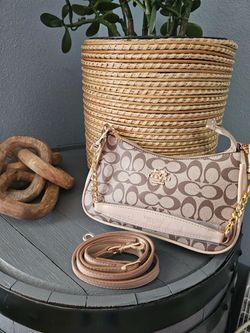 Coach Signature Crossbody Bag with Strap