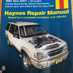 Ford  Explorer Haynes Repair  Manual