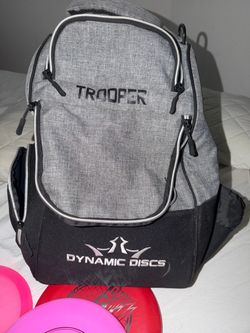 Dynamic disc set plus backpack