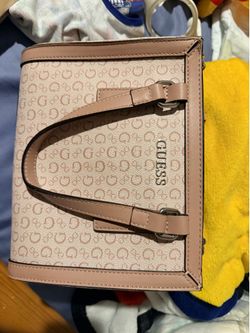 Pink guess purse