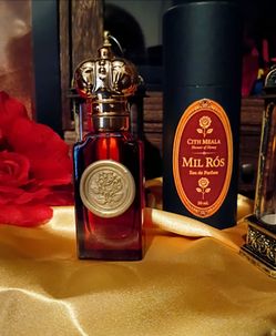 Mil Rós Eau de Parfum – Rose, Honey & Madagascar Vanilla | Handcrafted Floral Perfume | 30 mL