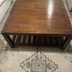 Solid Wood Coffee Table