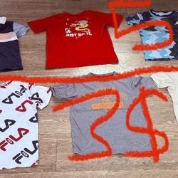 Nike,adidas,therabout Shirts Size Medium-large