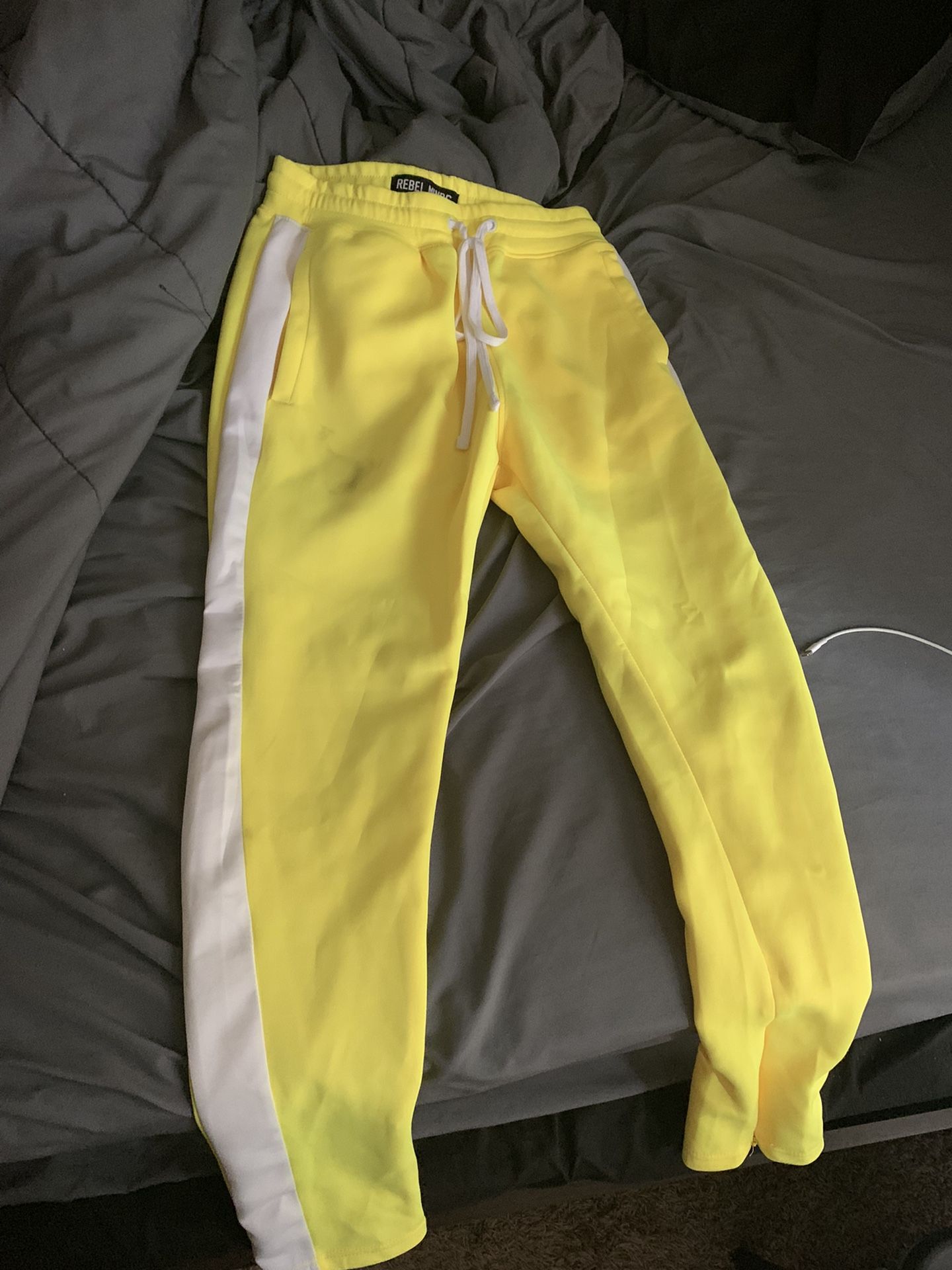 Neon Sweatpants Men