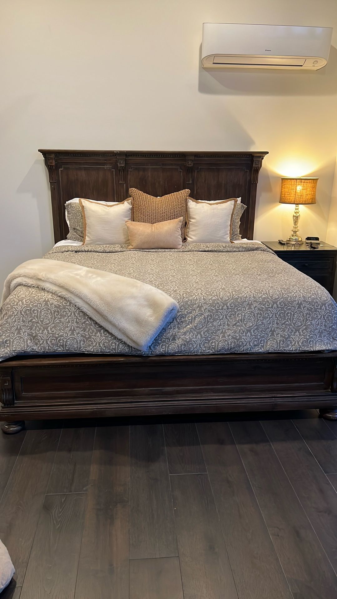 Restoration Hardware St James King Bed Frame