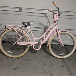 Pink Cruiser Bike 