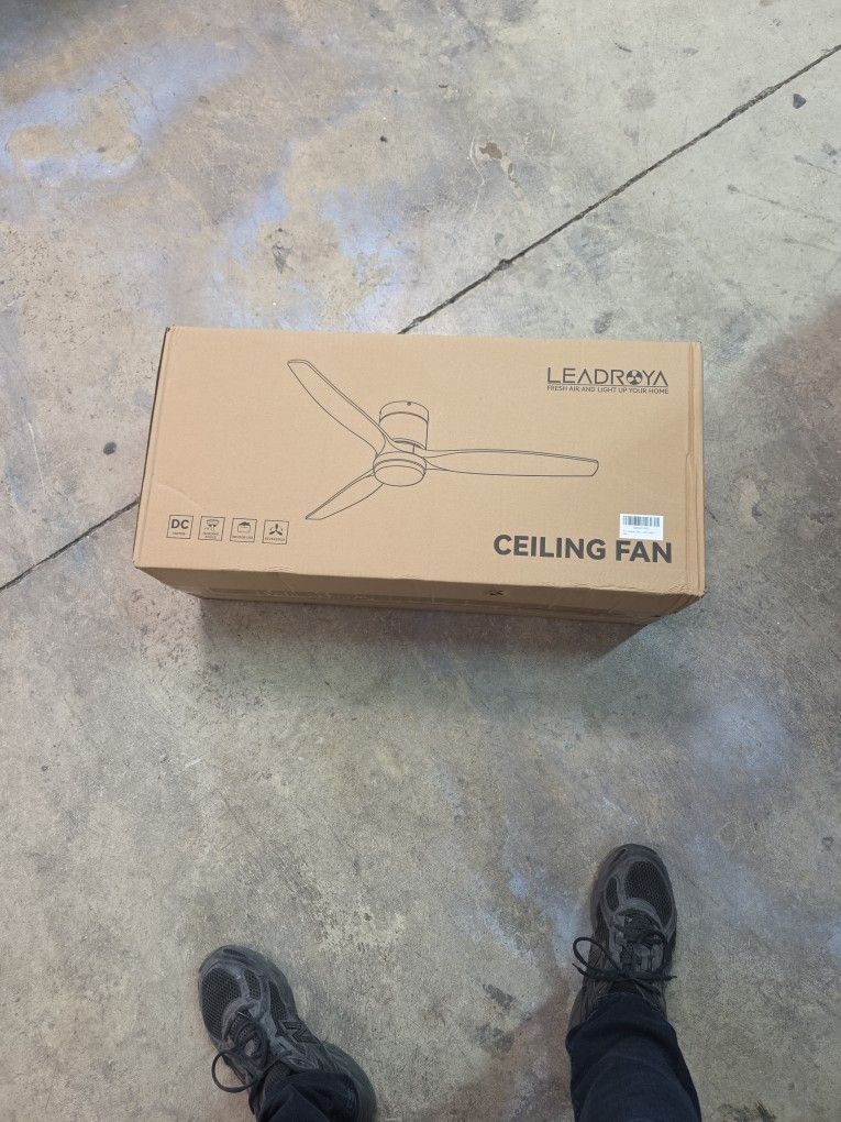 LEADROYA 52 INCH CEILING FAN WITH LIGH