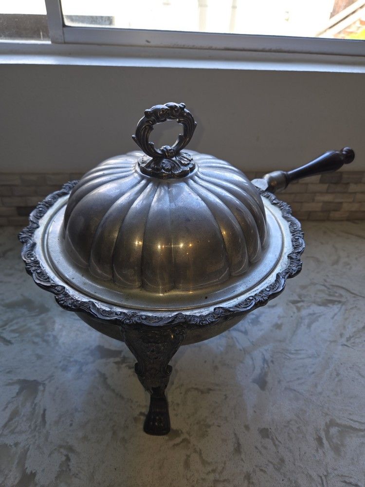 Antique Silver Kitchen Serveware