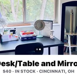Desk And Mirror 
