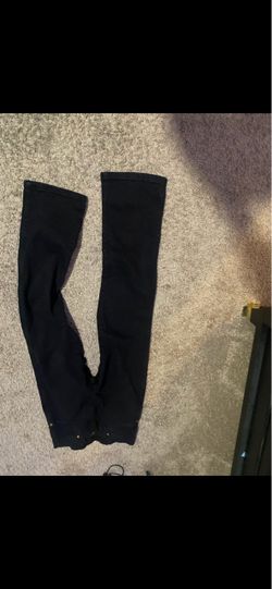 Black Bootcut Jeans
