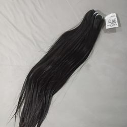 Straight Black Hair Extension – 24"