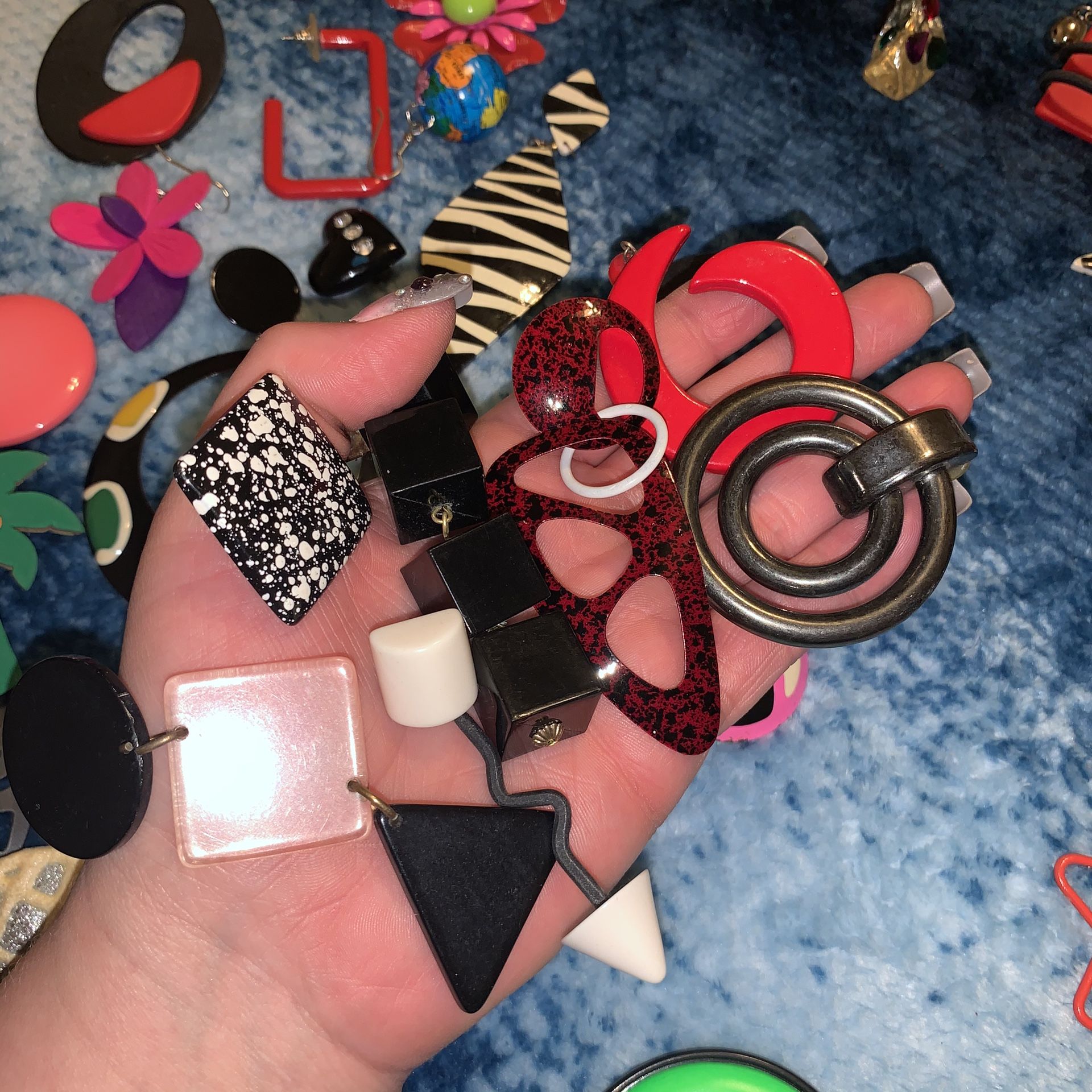 Authentic 80’s and 90’s ear rings