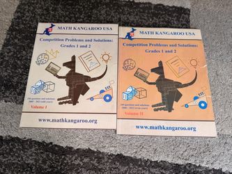 Math Kangaroo USA Grades 1 & 2 Vol I & II