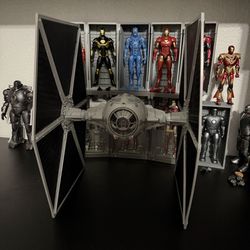 2003 Hasbro Tie Fighter space ship toy