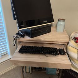 Reduced From $125. Solid Wood Space saver Desk