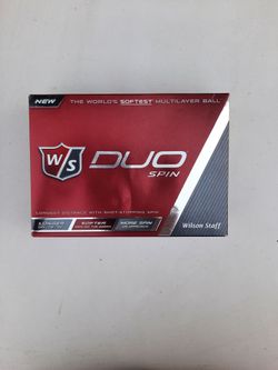 Wilson Staff Duo Spin Golf Balls