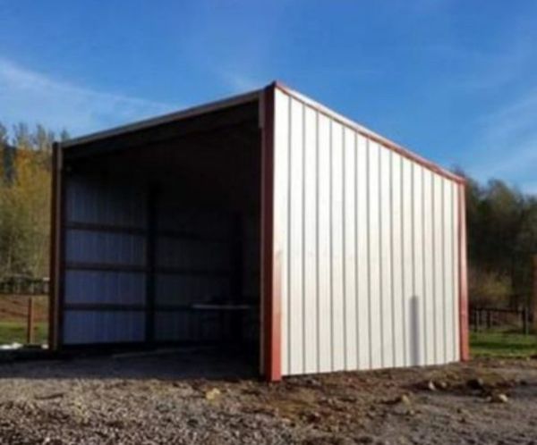 Loafing Shed Plans: 12â€™ x 15â€™ shed (includes supply list 
