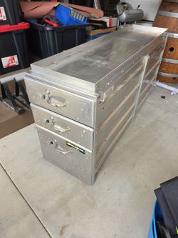 Kargo Master Style Long 3-Drawer Floor Unit for Service Vans
