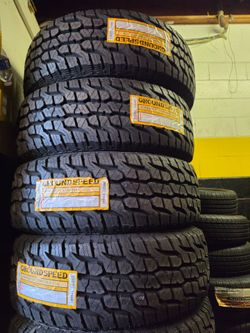 🚀 285 70 17 Groundspeed tires Con 50,000 millas de Garantía