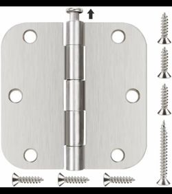 (36) Satin Nickel Door Hinges - 2 Sealed Boxes - NEW