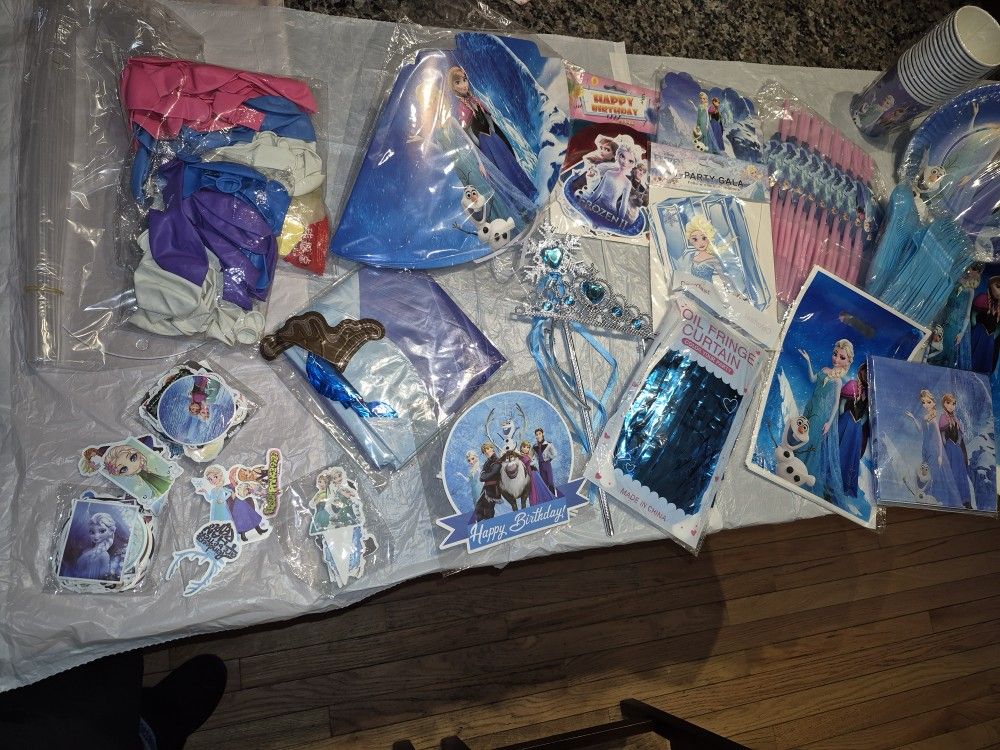 Frozen BIRTHDAY SET