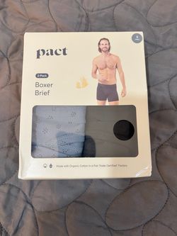 Pact men’s underwear new