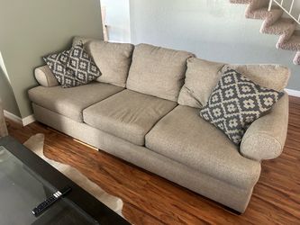 Couch, loveseat and ottoman