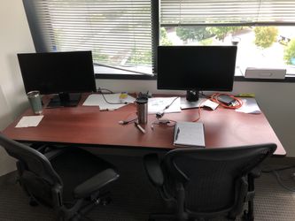 Brown power outlet tables