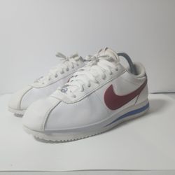 Nike Cortez OG Forrest Gump White Red Blue Sneakers Size 10.5