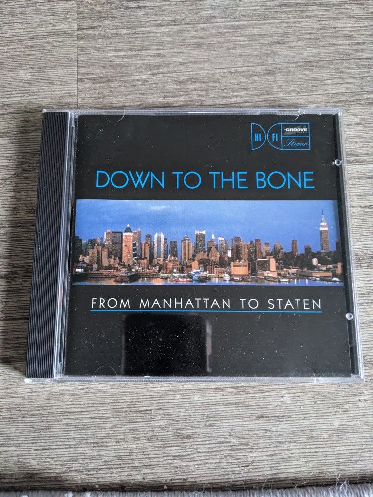 From Manhattan to Staten by Down to The Bone CD & Case