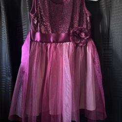 Toddler Burgundy Formal Dress
