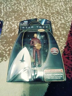 Cadet Chekhov star trek action figure. $5