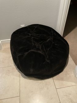 Super Soft Plushy Bean Bag Dark Brown