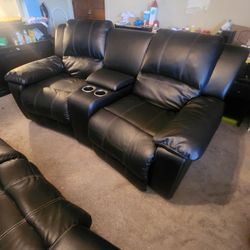 Black Couches 